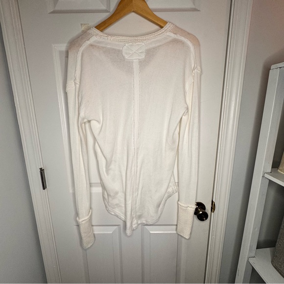 Free people timeless white Knit Sweater - Picture 9 of 11